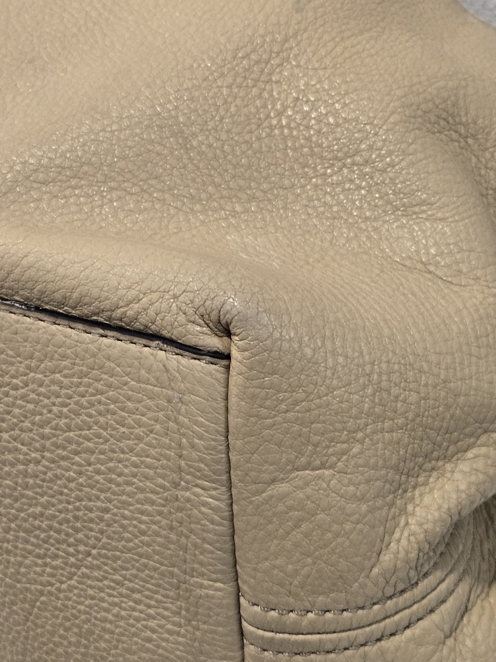 kate spade Berkshire Road Palamino Pebbled Leather Satchel in Tan - Picture 8 of 16